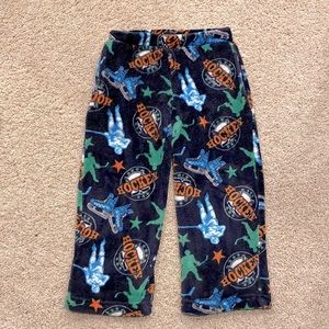 SOVEREIGN athletic LIKE NEW 🏒 fuzzy pj pants kids SZ 4/5